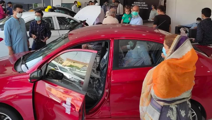 Saga merupakan model pertama Proton dipasarkan di Pakistan. - Foto oleh Proton