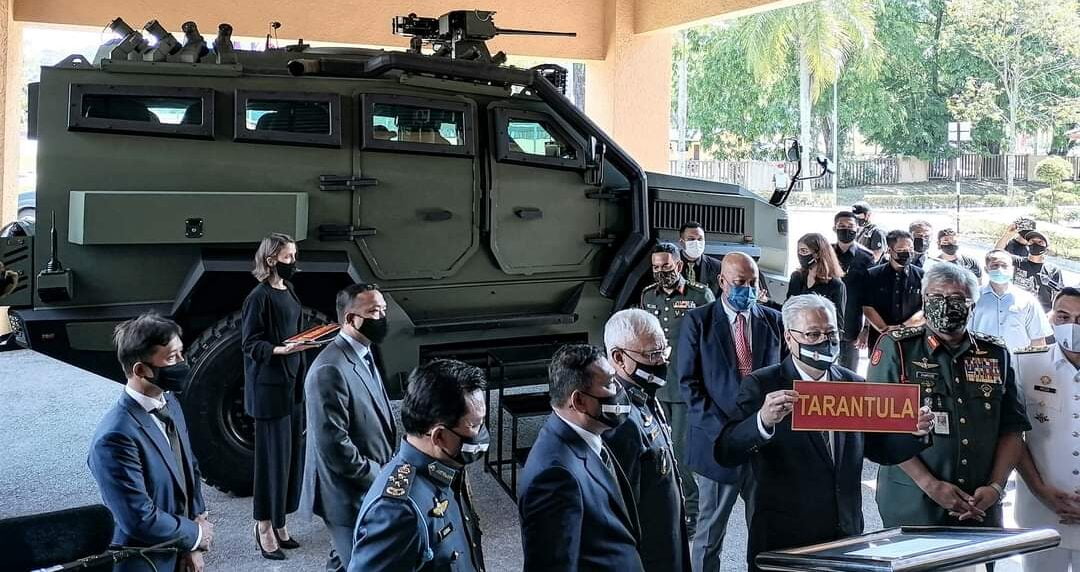 Tarantula HMAV 4x4 dilancar dan dipersembahkan kepada tatapan umum, hari ini