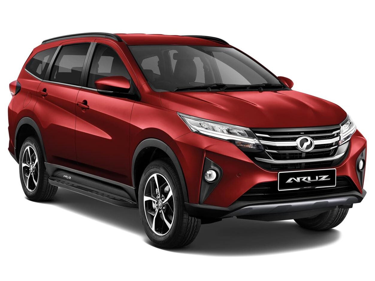 Perodua memperkenalkan warna utama Aruz 2021 iaitu Passion Red