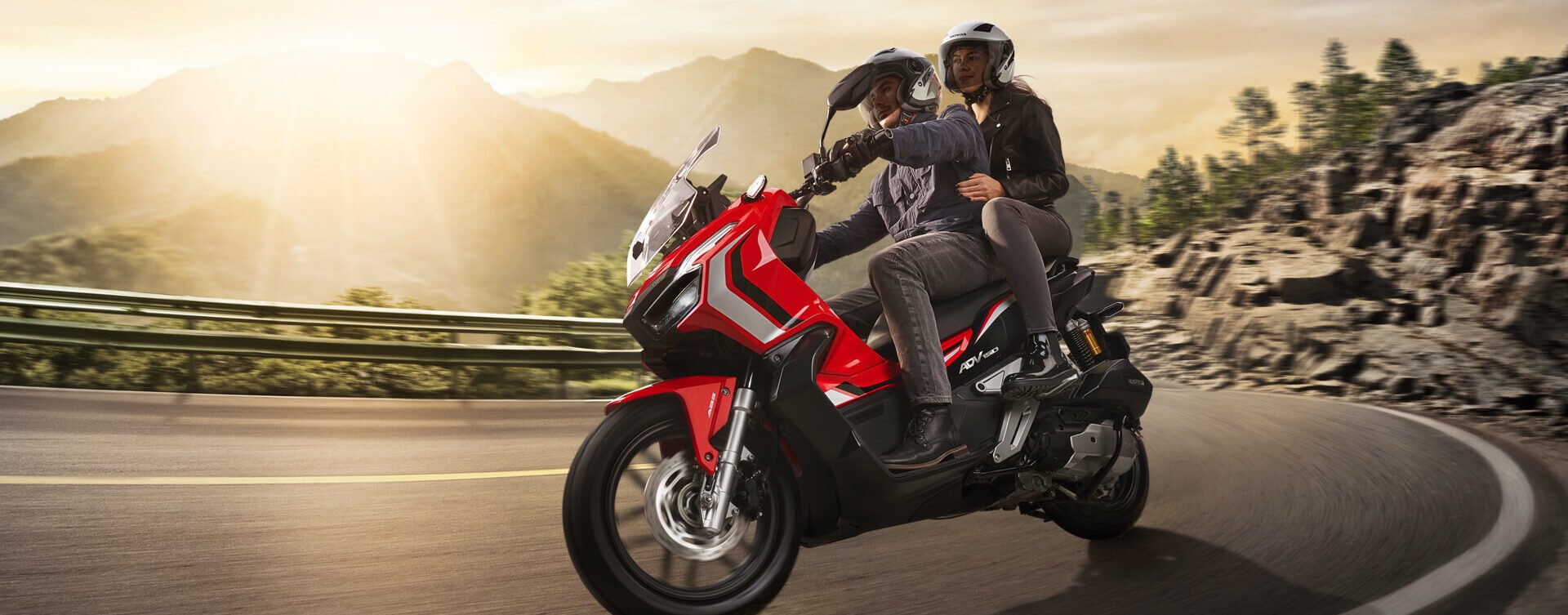 Honda ADV 150 memberikan keselesaan tunggangan menyeluruh. - Foto ihsan PT AStra Honda Motor