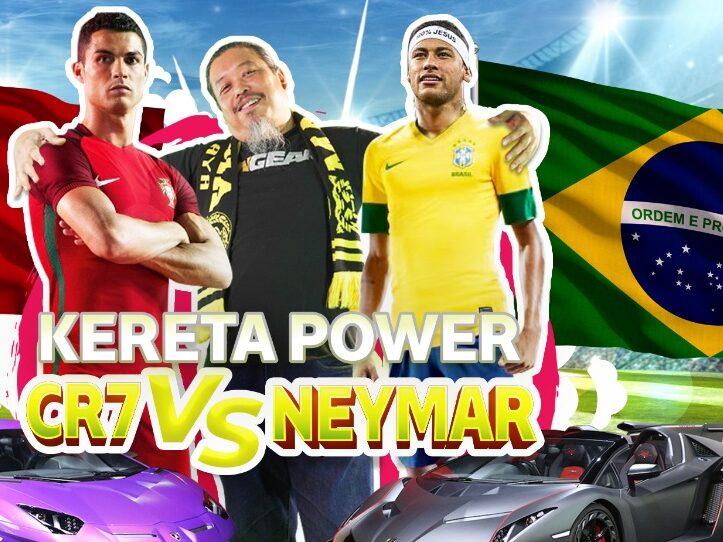 Tonton video bersama Bro Syamsul untuk ketahui antara koleksi kereta milik Neymar dan Ronaldo. - Foto oleh EnGear