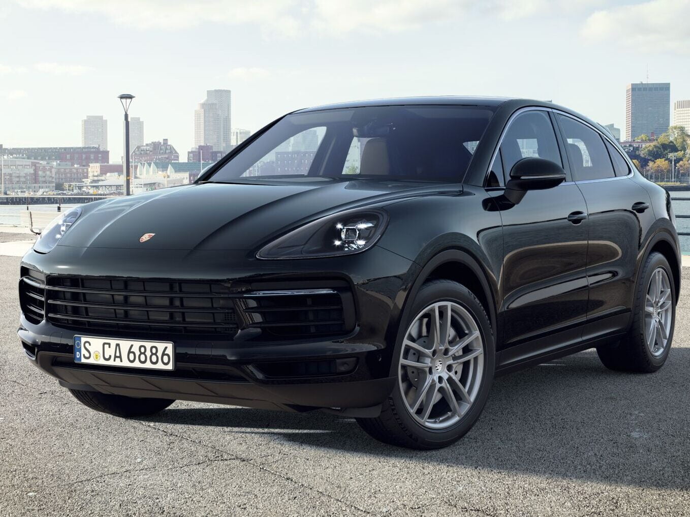 Tarikh Porsche Cayenne S Coupe masuk ke pasaran Malaysia masih belum diketahui. - Foto oleh Porsche