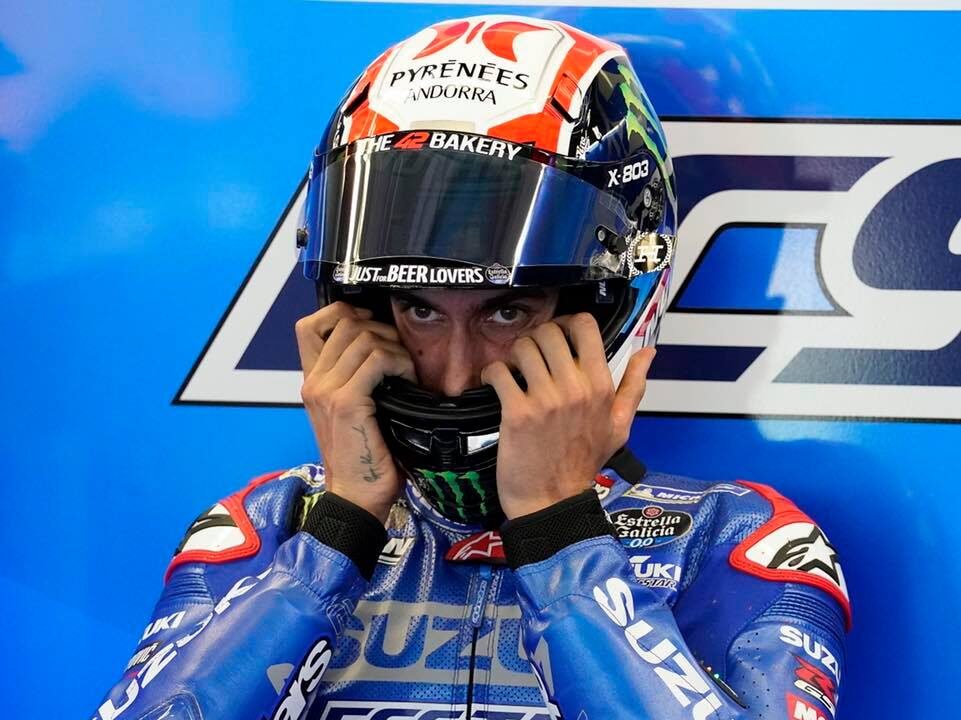 Rins kini mengumpul 23 mata keseluruhan dan berada di kedudukan ke-14 senarai pelumba. -Foto ihsan Facebook/Alex Rins