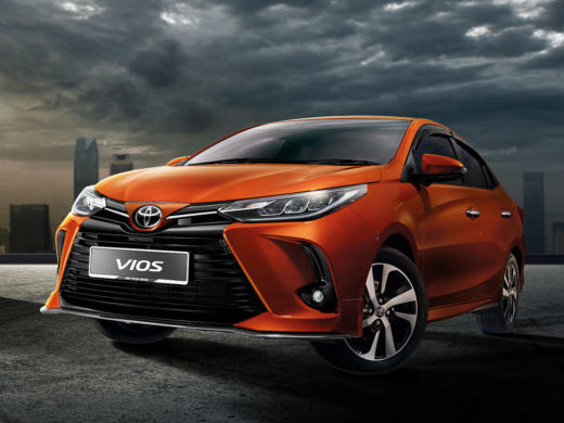 Vios antara model mendapat permintaan tinggi di negara ini. - Foto ihsan Toyota