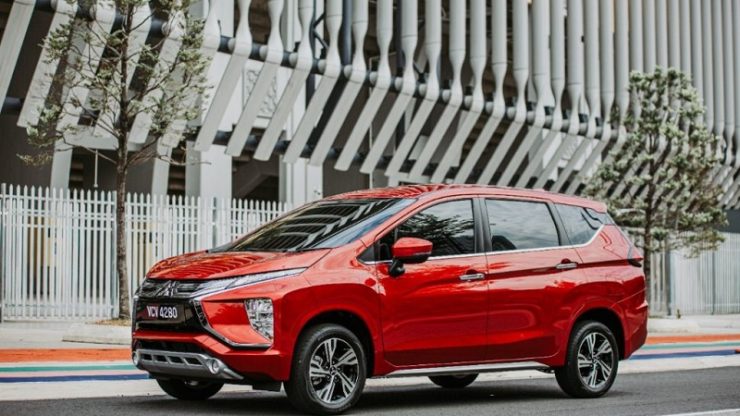Salah sebuah keluaran Mitsubishi yang terbaharu iaitu model Xpander. - Foto ihsan Mitsubishi
