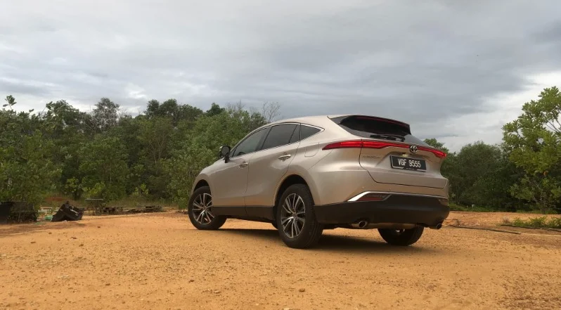 toyota harrier thumb