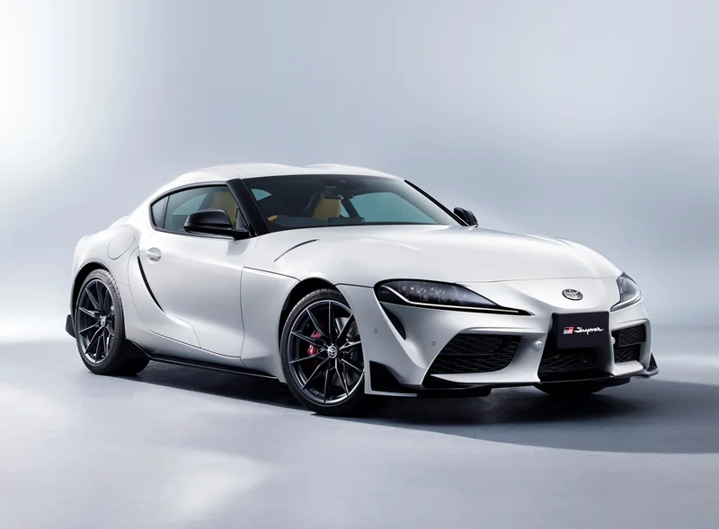 Toyota GR Supra matte white edition 01
