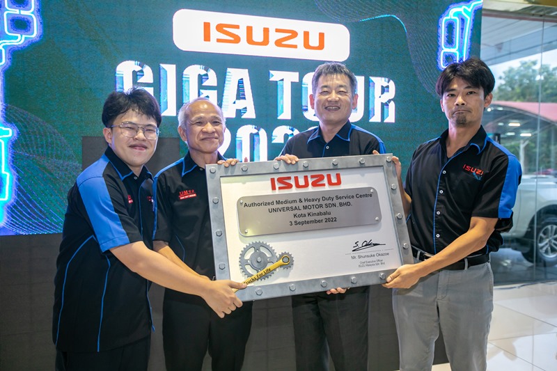 ISUZU FIRST MHD DEALER AT SABAH