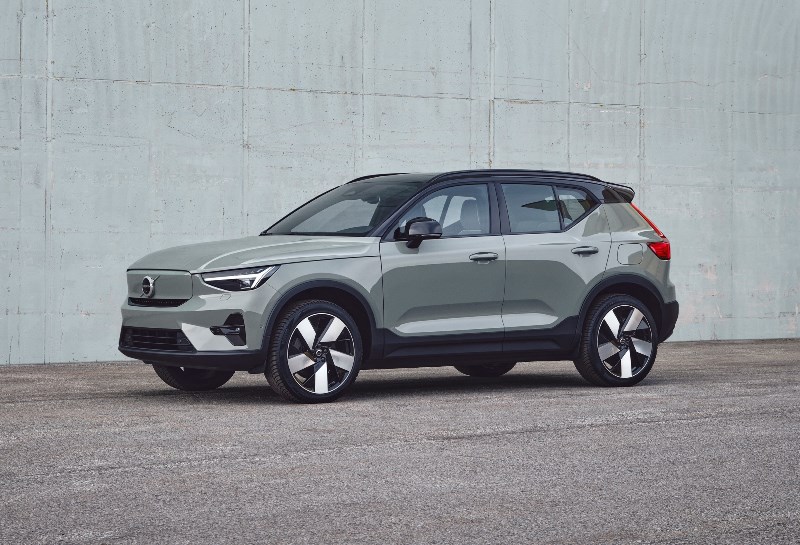 XC40 Recharge Twin, Sage Green