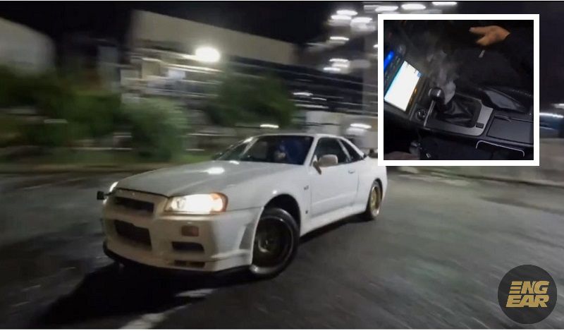 lewis hamilton skyline r34 gtr jepun 09