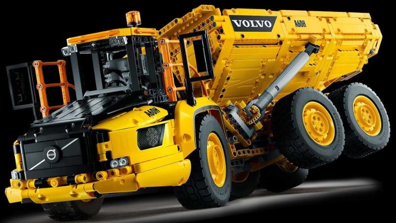 lego technic volvo articulated hauler 6×6 01