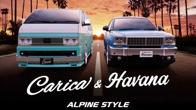 alpine style carica toyota hiace 06