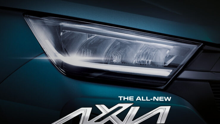 perodua axia teaser