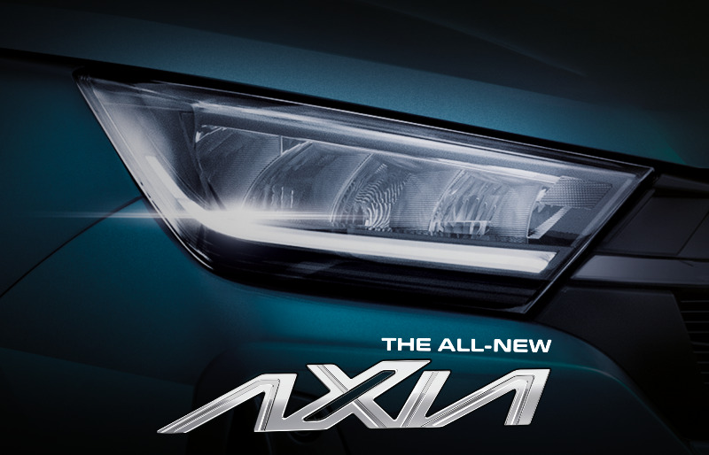 perodua axia teaser