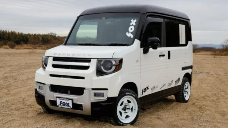 Honda N-Van Land Rover Defender 02