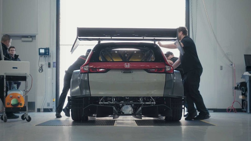 honda cr-v hybrid racer project 08