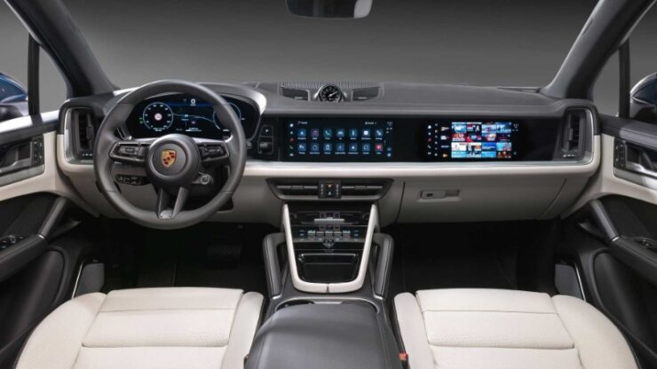 porsche cayenne 2023 facelift kabin 04