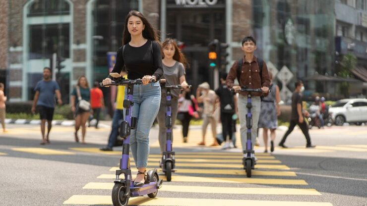 beam scooter
