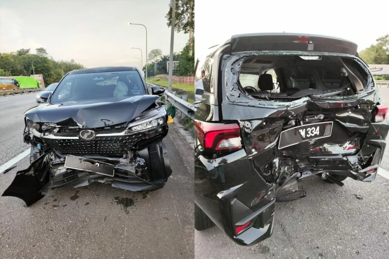 Perodua Alza 2 jam kemalangan 01