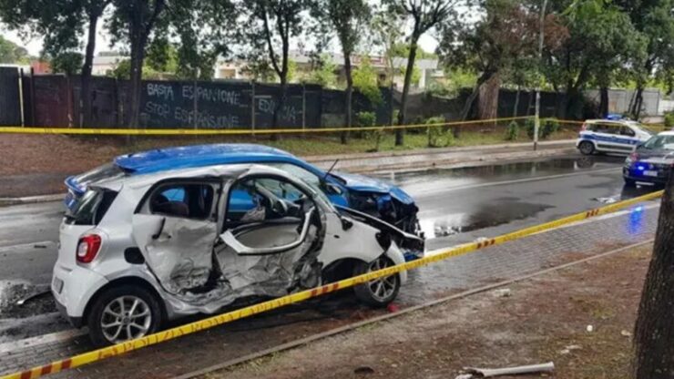 kemalangan lamborghini urus smart forfour
