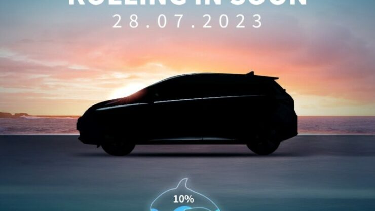 byd dolphin teaser