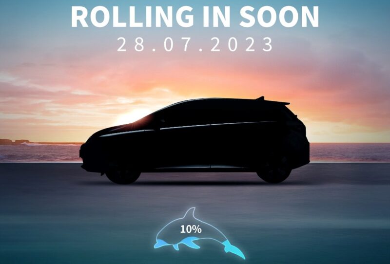 byd dolphin teaser