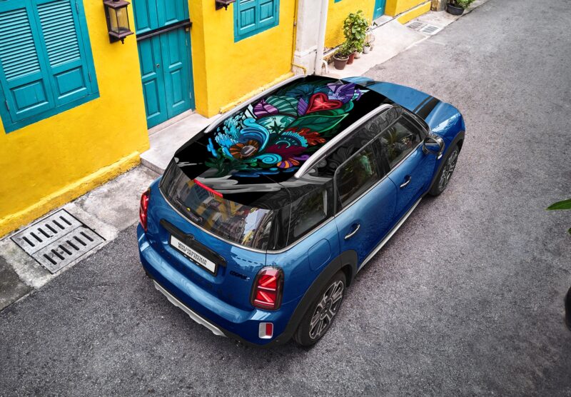 05. MINI Malaysia Fuses Art and Adventure with the MINI Countryman Roof Art Edition Designed by Professional Crayon