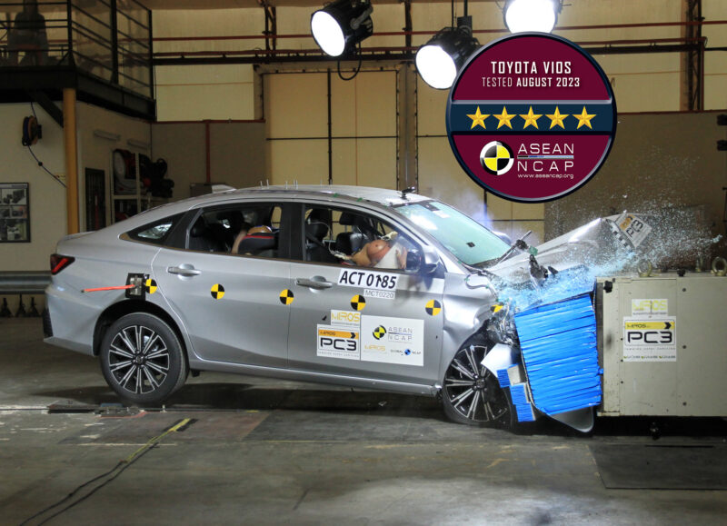 Toyota Vios 2023 asean ncap