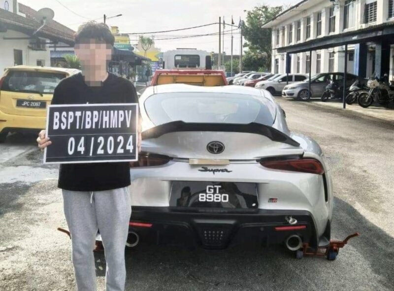 toyota gr supra drift