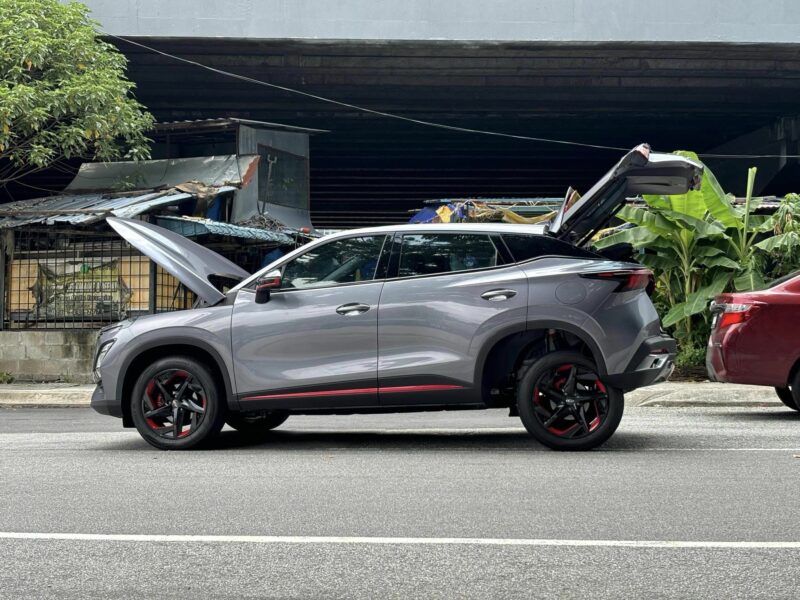 Chery Omoda 5 gandar belakang patah