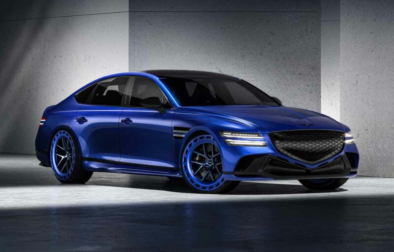 Genesis G80 EV Magma Concept 01