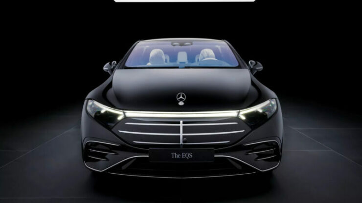 Mercedes Benz EQS 2025 facelift