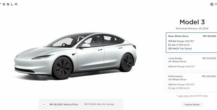 Tesla Model 3 Malaysia (1)
