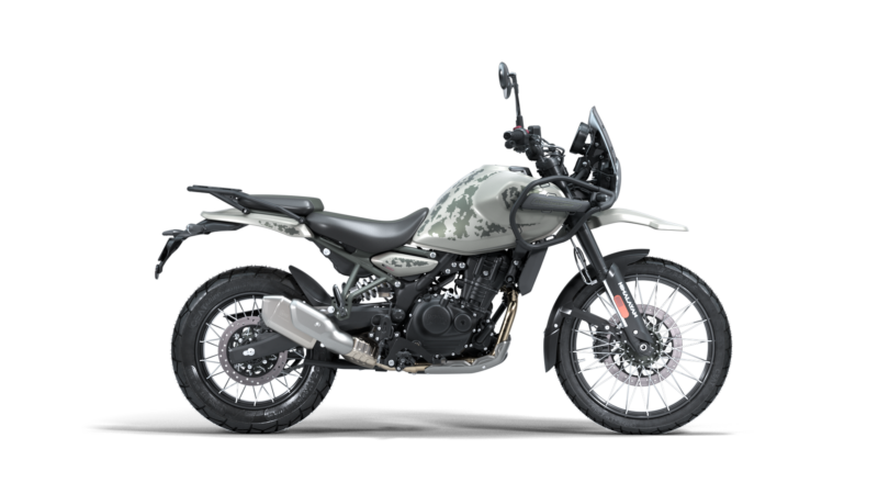 All-new Himalayan – Kamet White – Right Profile