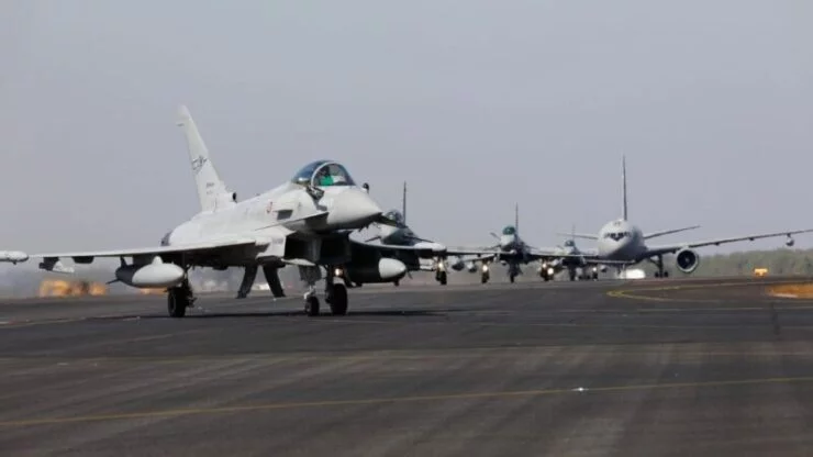 pitch black 2024 eurofighter typhoon