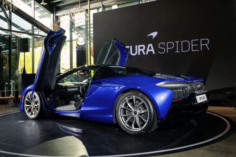 mclaren artura spider launch 2024 05