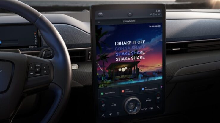 Mustang Mach-E Stingray Karaoke App