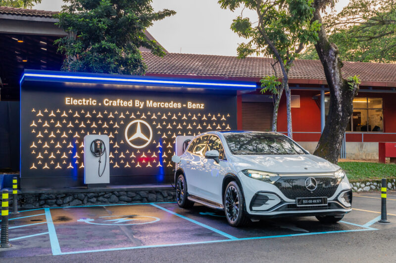 1. Mercedes-Benz charging station at Saujana Golf & Country Club