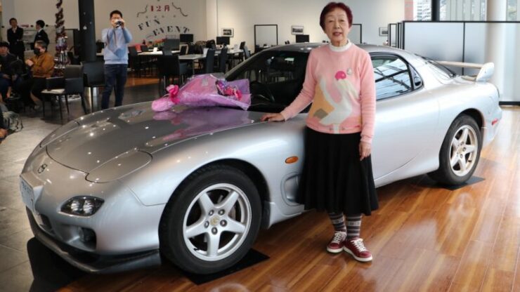 Naoko Nishimoto Mazda RX-7 (1)