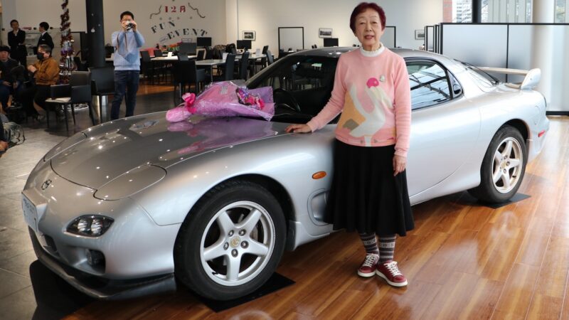 Naoko Nishimoto Mazda RX-7 (1)
